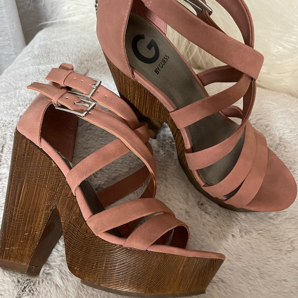G by Guess Platform Wedges